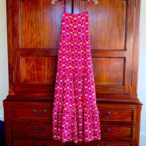 Banjanan multi color print 100 percent cotton sundress.  Gently worn once.